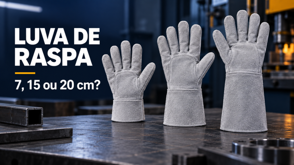 luvas de raspa